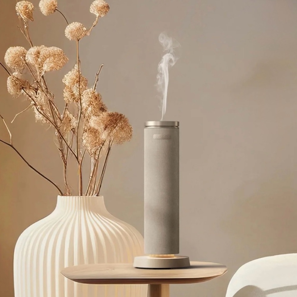 New! Homedics SereneScent Waterless Home Fragrance Diffuser w/ 3-(60mL bottles) - Picture 2 of 4